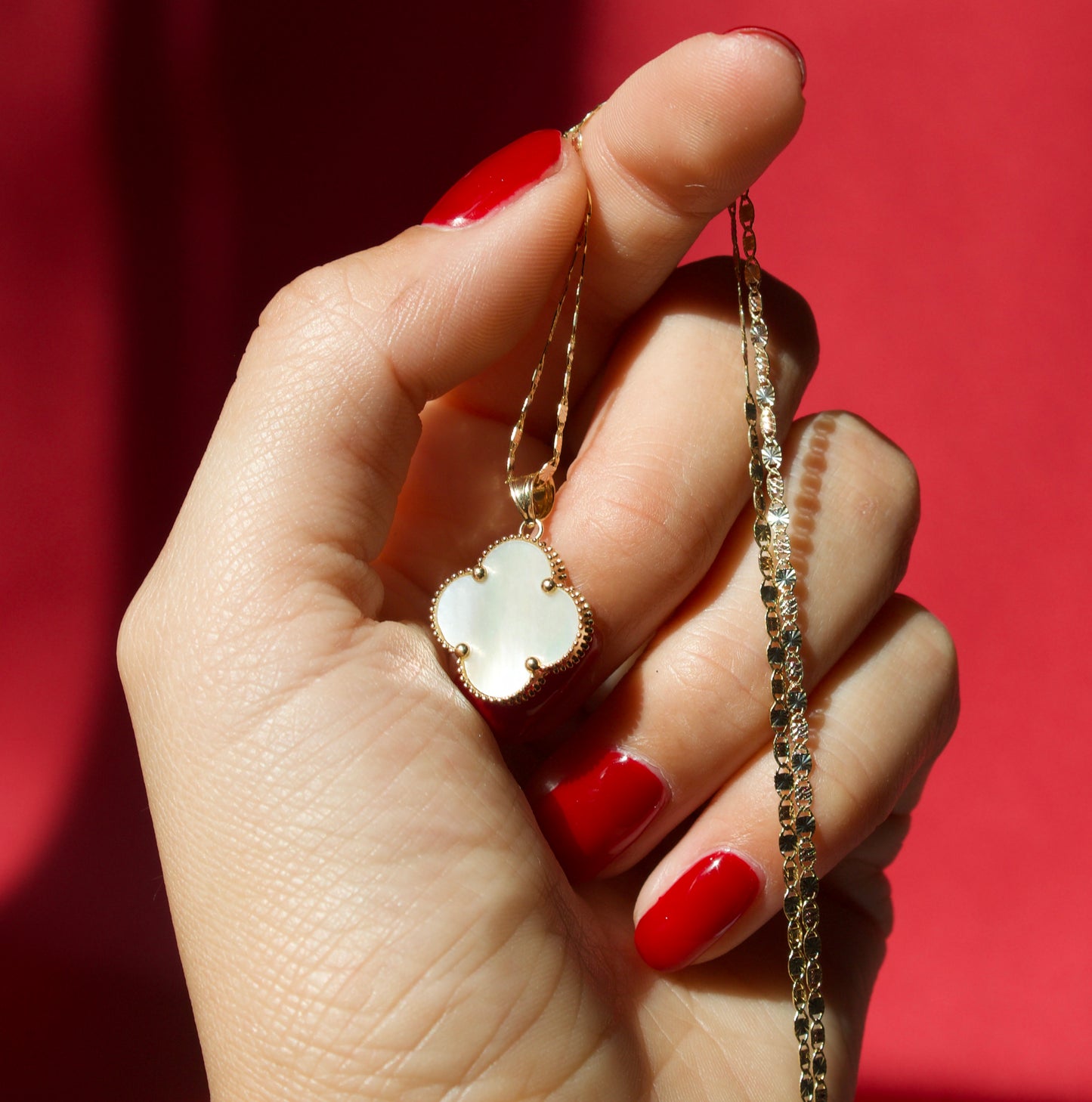 14K Gold Luxury inspired pendant